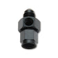 Vibrant -8AN Male to -8AN Female Union Adapter Fitting w/ 1/8in NPT Port