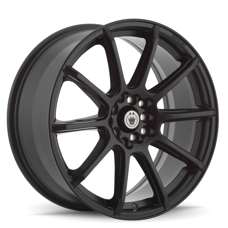 Konig Control 18x8 5x100 / 5x114.3 ET45 Matte Black