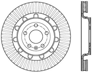 StopTech Slotted & Drilled Sport Brake Rotor