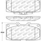 StopTech Performance 06-07 Subaru Impreza WRX/WRX STi Front Brake Pads