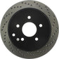 StopTech 03-12 Infiniti FX35 Drilled Sport Left Rear Cryo Rotor