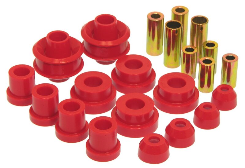 Prothane 00-09 Honda S2000 Front Control Arm Bushings - Red