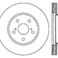 StopTech 04 Lexus RX330 SportStop Slotted & Drilled Left Rear Rotor