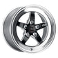 Weld S71 15x11.33 / 5x4.75 BP / 4.5in. BS Black Wheel (Low Pad) - Non-Beadlock