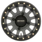 Method MR401 UTV Beadlock 14x7 / 4+3/13mm Offset / 4x156 / 132mm CB Titanium Wheel- Matte Black Ring