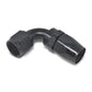 Russell Performance -4 AN Black 90 Degree Full Flow Hose End