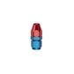 Russell Performance Red/Blue -6 AN Female Swivel to 3/8in Aluminum Tube