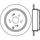 Stoptech 07-18 Acura RDX Rear Premium Cryostop Brake Rotor