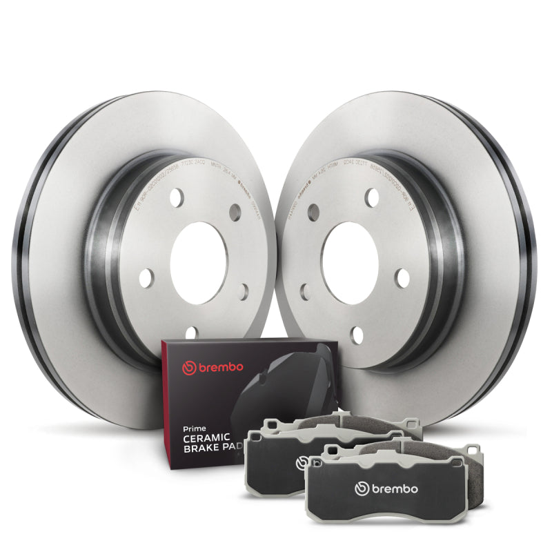 Brembo OE 08-17 Mitsubishi Lancer Rear Disc Brake Kit