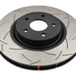 DBA 07-13 Volvo C30 Front 4000 Series Slotted Rotor