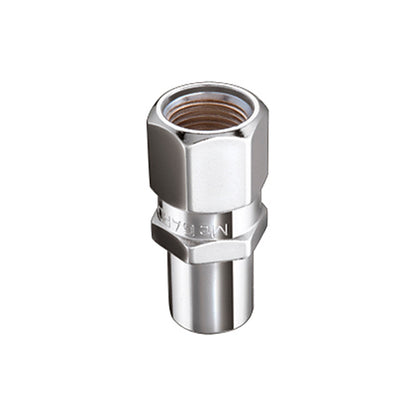 McGard Hex Lug Nut (Drag Racing Reg. Shank) 7/16-20 / 13/16 Hex / 1.86in. Length (4-Pack) - Chrome