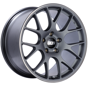 BBS CH-R 20x11.5 5x130 ET47 CB71.6 Satin Titanium Polished Rim Protector Wheel