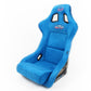 NRG FRP Bucket Seat ULTRA Edition - Large (Blue Alcantara/Gold Glitter Back)