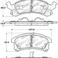 StopTech Performance 90-98 Buick Skylark / 90-98 Pontiac Grand Am Front Brake Pads