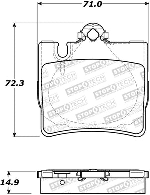 StopTech Street Brake Pads