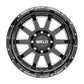 Weld Off-Road W102 20X9.0 Stealth 5X139.7 5X150 ET20 BS5.75 Gloss Black MIL 110.2