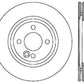 StopTech Drilled Sport Brake Rotor