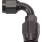 Russell Performance -16 AN Black 90 Degree Full Flow Hose End