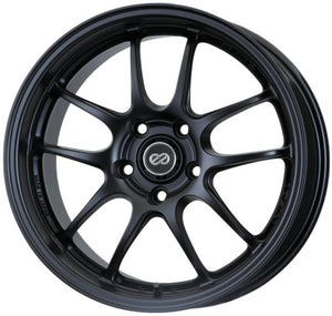 Enkei PF01 18x9 5x114.3 45mm Offset 75mm Bore Matte Black Wheel