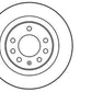 StopTech Drilled Sport Brake Rotor