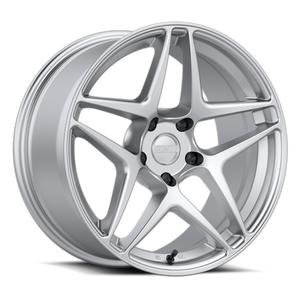 Kansei K15H Astro 18x9in / 5x120 BP / 22mm Offset / 72.56mm Bore - Hyper Silver Wheel