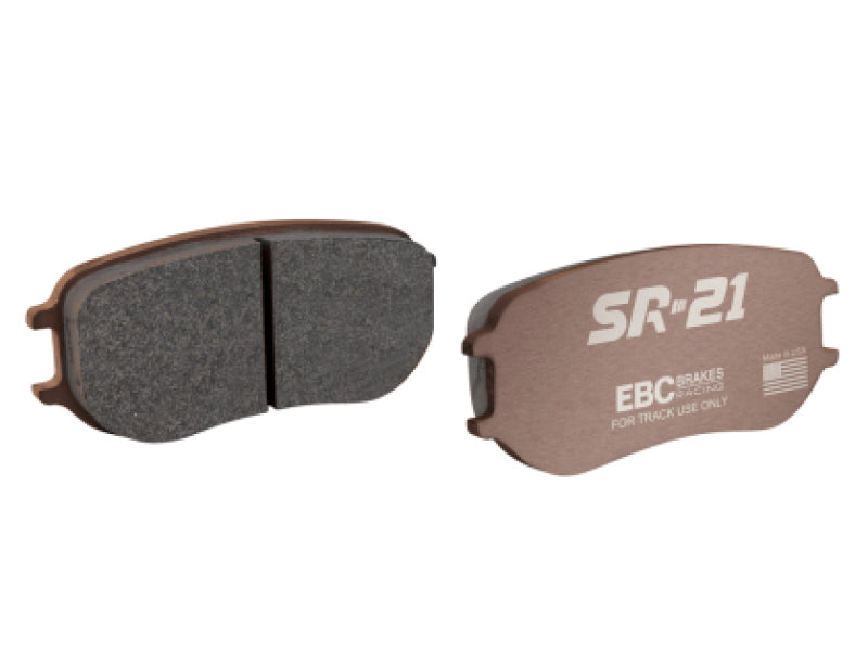 EBC Racing 06-13 Chevrolet Corvette Z06 (C6 w/Multi-Pad System) SR-21 Sintered Race Rear Brake Pads