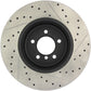 StopTech 08-09 BMW 535 Series / 04-09 545i/550i/645Ci/650i Slotted & Drilled Right Front Rotor