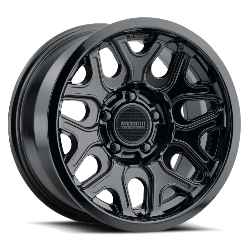 Method MR322 / 20x9 / 8x6.5 BP / 12ET / 5.44in BS / 130.81mm CB - Gloss Black Wheel