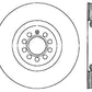 StopTech Power Slot 09 VW CC (Passat CC) / 06-09 Passat Front Right CRYO-STOP Slotted Rotor