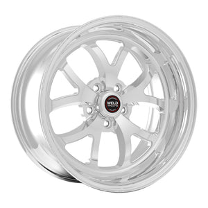 Weld S76 17x10 RT-S Polished 5x115 / 6.7in Backspace (High Pad) Polished Wheel