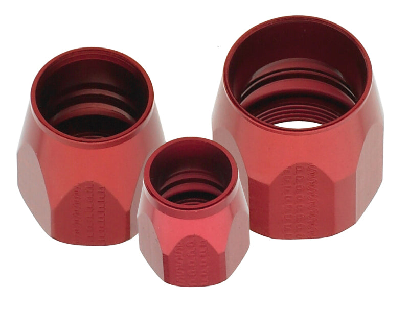 Fragola -10AN Socket Pro Flow End - Red