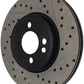 StopTech Slotted & Drilled Sport Brake Rotor 07-13 Mini Cooper