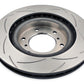 DBA 09-15 Audi TT Quattro Rear Slotted Street Series Rotor