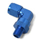 Russell Performance -6 AN 90 Degree Female to Male 1/8in Swivel NPT Fitting