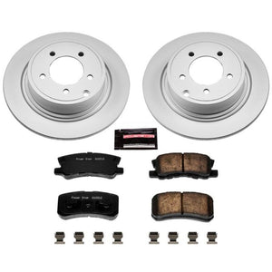 Power Stop 11-14 Chrysler 200 Rear Z17 Evolution Geomet Coated Brake Kit