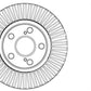 StopTech Sport Cross Drilled Brake Rotor - Front Left