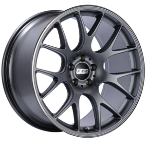 BBS CH-R 20x10.5 5x114.3 ET24 CB66 Satin Titanium Polished Rim Protector Wheel