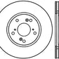 StopTech 06-08 Civic GX / 02-04 CR-V / 98-02 Honda Accord V6 / 03-07 Accord 4 cyl/V6 MT Drilled Rig