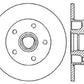 StopTech Drilled Sport Brake Rotor