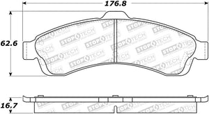 StopTech Street Select Brake Pads