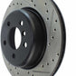 StopTech 2011-2013 BMW 535i / 2012-2016 BMW 640i Slotted & Drilled Rear Left Brake Rotor