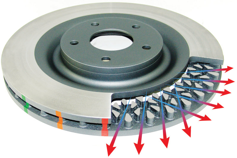 DBA 88-94 Chevrolet Corvette (Standard Suspension) Front 4000 Series Drilled & Slotted Rotor