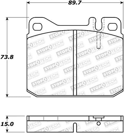 StopTech Street Brake Pads