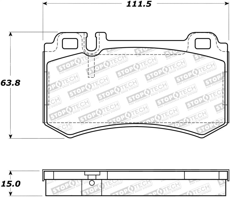 StopTech Street Brake Pads