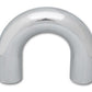 Vibrant 3.5in O.D. Universal Aluminum Tubing (180 degree Bend) - Polished