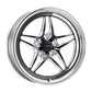 Weld RT-S S81 15x10 / 5x115 BP / 6.5in BS Black Wheel - Non-Beadlock