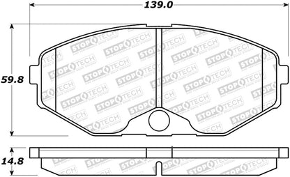 StopTech Street Brake Pads