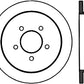 StopTech Power Slot 01-03 Ford F150 5 Lug Rear Right Slotted CRYO Rotor