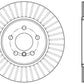 StopTech Drilled Sport Brake Rotor