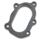 Vibrant GT25R / GT28R Discharge Flange with Oval Outlet (5 Bolt) Mild Steel 1/2in Thick